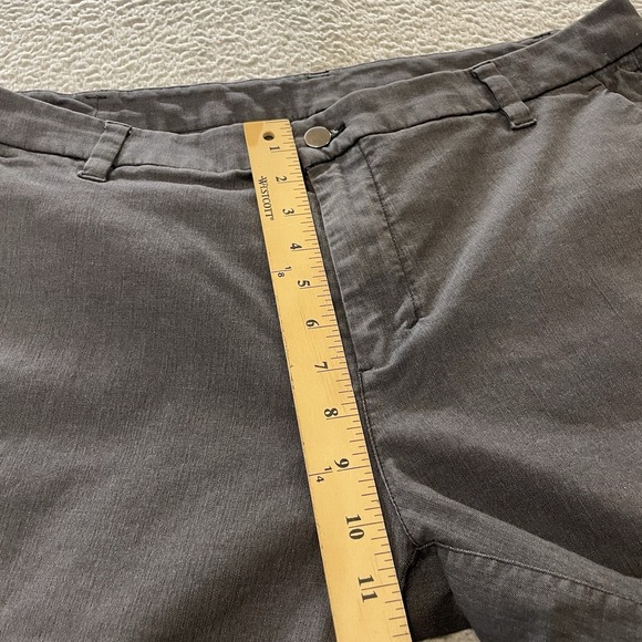 Lululemon Commission Pants Mens 35x30 Gray Chino Slim Fit Cotton Blend LM5AC0S - Picture 15 of 16